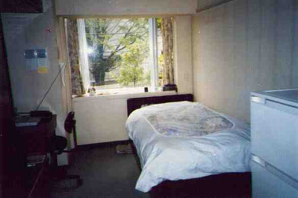 Room at the beginning of my internship