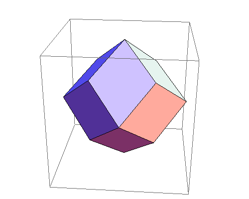 Rhombic Dodecahedron, boxed